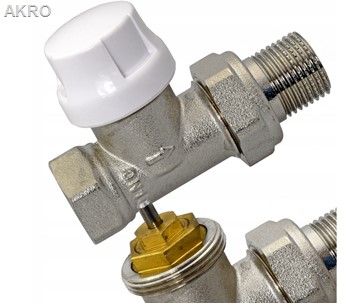 Zawór termostatyczny HANZ 1/2" prosty M30X1,5